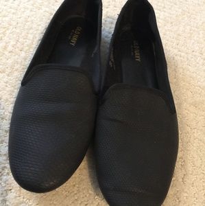 Old Navy Black Textured Flats